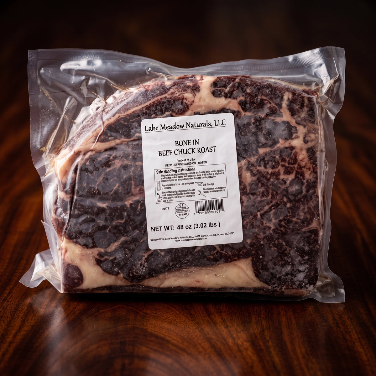 Bone In Beef Chuck Roast